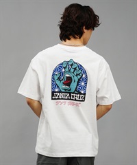 【マトメガイ対象】SANTACRUZ サンタクルーズ メンズ 半袖 Tシャツ バックプリント 麻柄 カタカナ ムラサキスポーツ限定 502241416