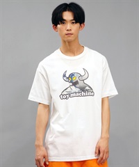 【マトメガイ対象】TOY MACHINE トイマシーン メンズ 半袖 Tシャツ フロントプリント ムラサキスポーツ限定 MTMSEST20