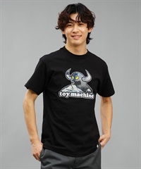 【ムラサキスポーツ限定】 TOY MACHINE トイマシーン メンズ 半袖 Tシャツ フロントプリント ムラサキスポーツ限定 MTMSEST20