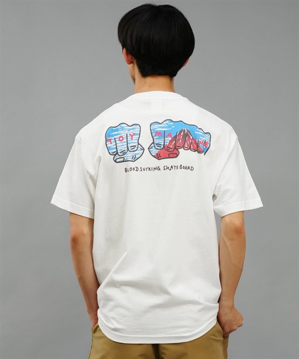 【ムラサキスポーツ限定】 TOY MACHINE トイマシーン メンズ 半袖 Tシャツ バックプリント ムラサキスポーツ限定 MTMSEST22