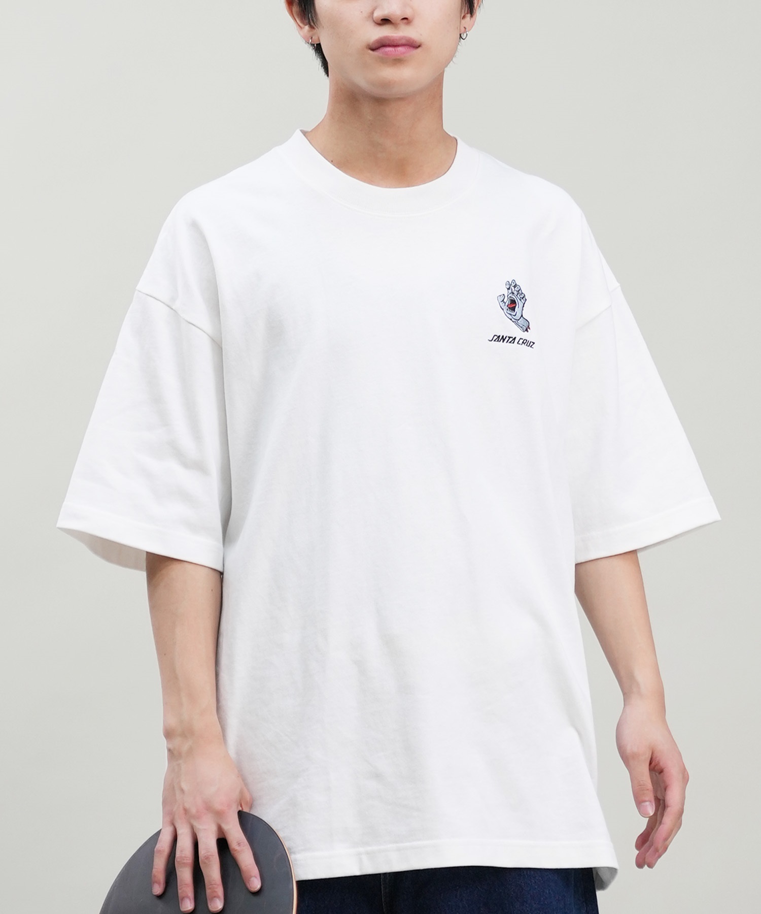 SANTACRUZ サンタクルーズ 半袖 Tシャツ メンズ ワンポイント