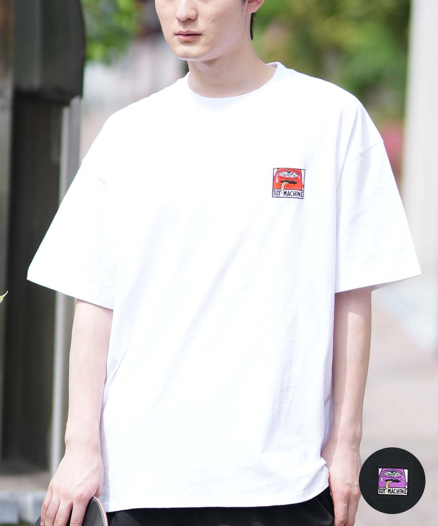 TOY MACHINE トイマシーン メンズ Tシャツ 半袖 ビッグシルエット
