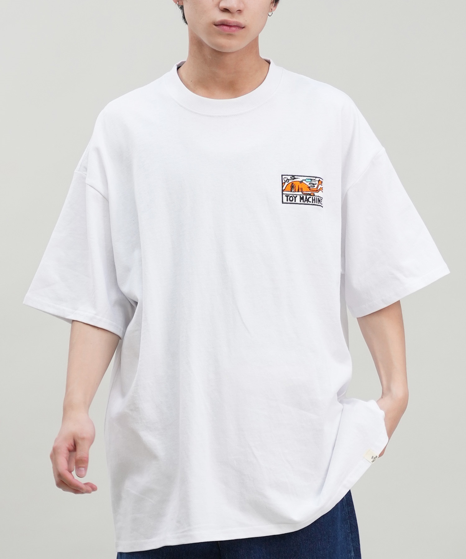 TOY MACHINE トイマシーン メンズ Tシャツ 半袖 ビッグシルエット