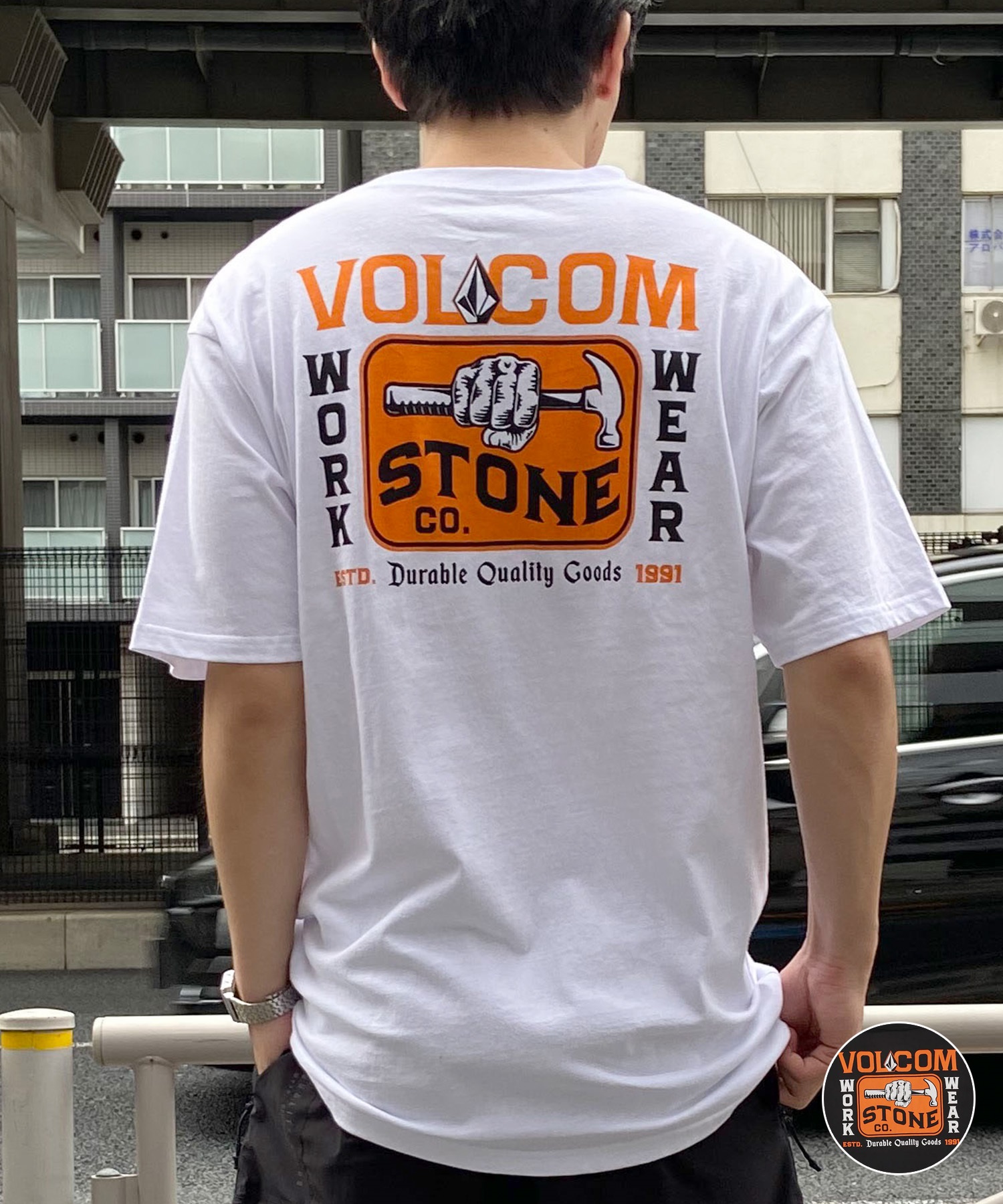 VOLCOM/ボルコム Tシャツ DESI A3542308(WHT-M)