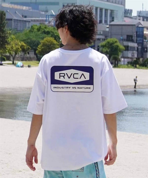 RVCA ルーカ メンズ 半袖 Tシャツ バックプリント オーバーサイズ コットン BE04A-238