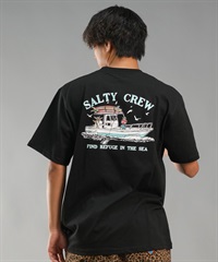 SALTY CREW ソルティークルー メンズ Tシャツ 半袖 バックプリント オーバーサイズ JAPAN LTD 54-230(BLK-M)