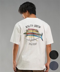 SALTY CREW ソルティークルー メンズ Tシャツ 半袖 バックプリント オーバーサイズ JAPAN LTD 54-231(WHT-M)