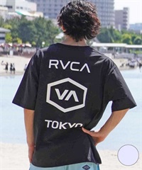 【クーポン対象】RVCA/ルーカ 半袖Tシャツ バックプリント JAPAN EXCLUSIVE BE04A-P28 ムラサキスポーツ限定&日本限定