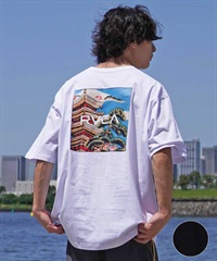 【クーポン対象】RVCA ルーカ メンズ 半袖 Tシャツ 和柄 DESI JAPAN EXCLUSIVE BE04A-P29 ムラサキスポーツ限定