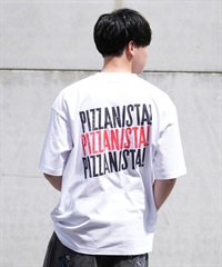 PIZZANISTA ピッザニスタ 半袖 Tシャツ メンズ ユニセックス カスレ