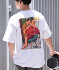 PIZZANISTA ピッザニスタ 半袖 Tシャツ グラフィックTee メンズ ユニセックス PNTM242-06 ムラサキスポーツ限定