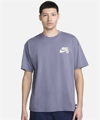 NIKE SB ナイキ エスビー ロゴ ワンポイント スケート クルーネック メンズ 半袖 Tシャツ DC7818(003-M)
