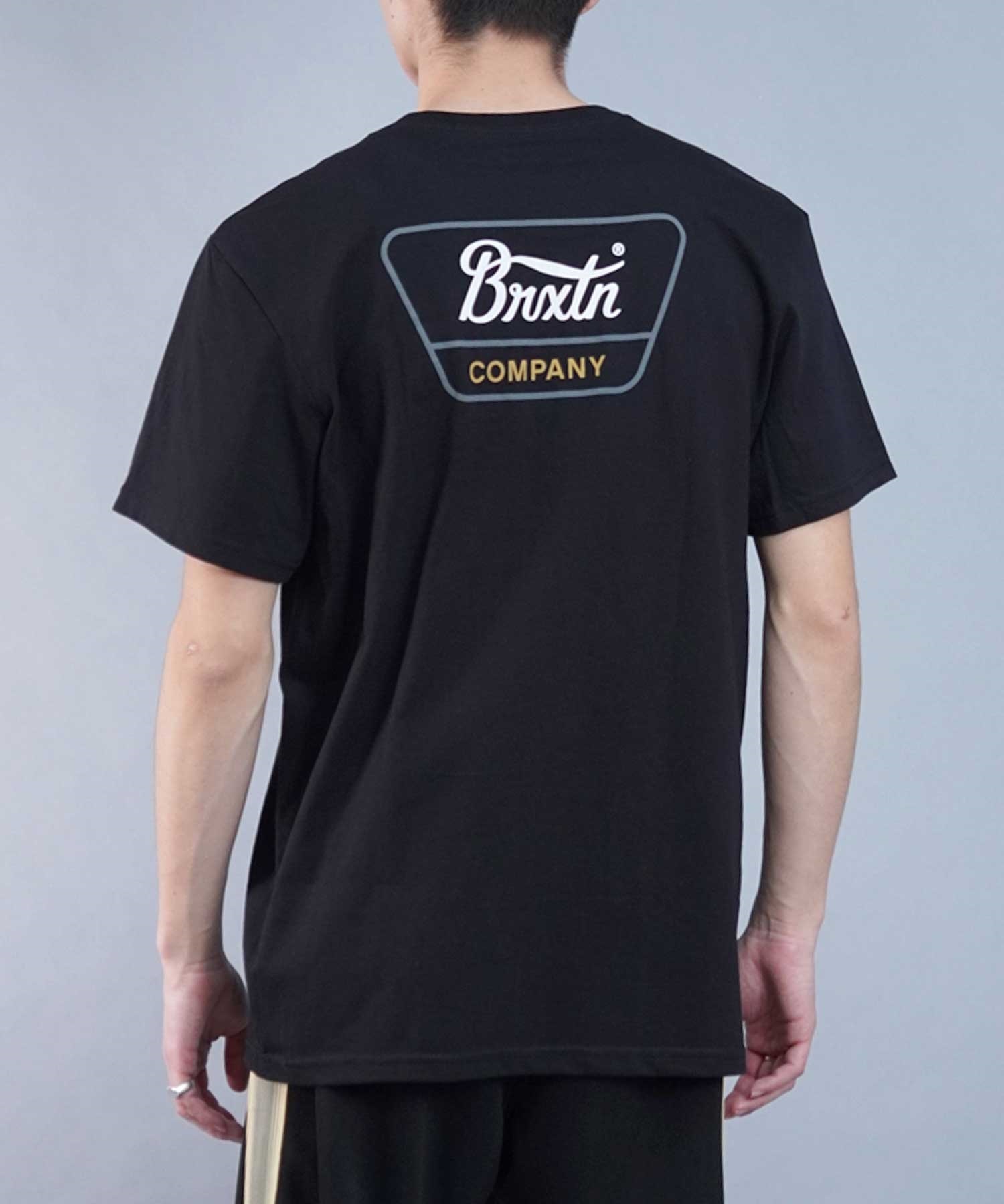 BRIXTON ブリクストン メンズ 半袖 Tシャツ オーバーサイズ バック