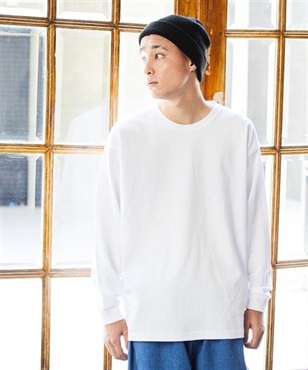 DEAR LAUREL ディアローレル D20F2201 メンズ 長袖 Tシャツ ロンT JJ H31(WHT-M)
