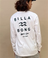BILLABONG/ビラボン 長袖 Tシャツ ロンT バックプリント オーバーサイズ BD012-050(OFW-M)