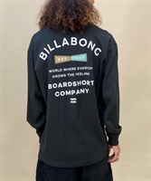 BILLABONG/ビラボン 長袖 Tシャツ ロンT バックプリント オーバーサイズ BD012-053(BLK-M)