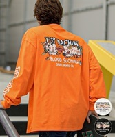【ムラサキスポーツ限定】TOY MACHINE/トイマシーン 長袖 Tシャツ ロンT ビッグシルエット バックプリント MTMFDLT2