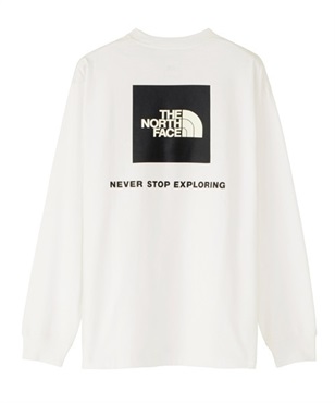 THE NORTH FACE/ザ・ノース・フェイス 長袖 Tシャツ ロンT バックプリント スクエアロゴ 静電気ケア NT82333 W