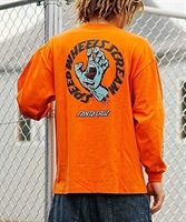 【ムラサキスポーツ限定】SANTACRUZ/サンタクルーズ Speed Wheels Strip L/S Tee 502233403