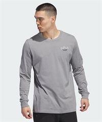 adidas skateboarding/アディダス スケートボーディング シュムーフォイル スプリット メンズ 長袖 Tシャツ II5954 421233406(GY-L)