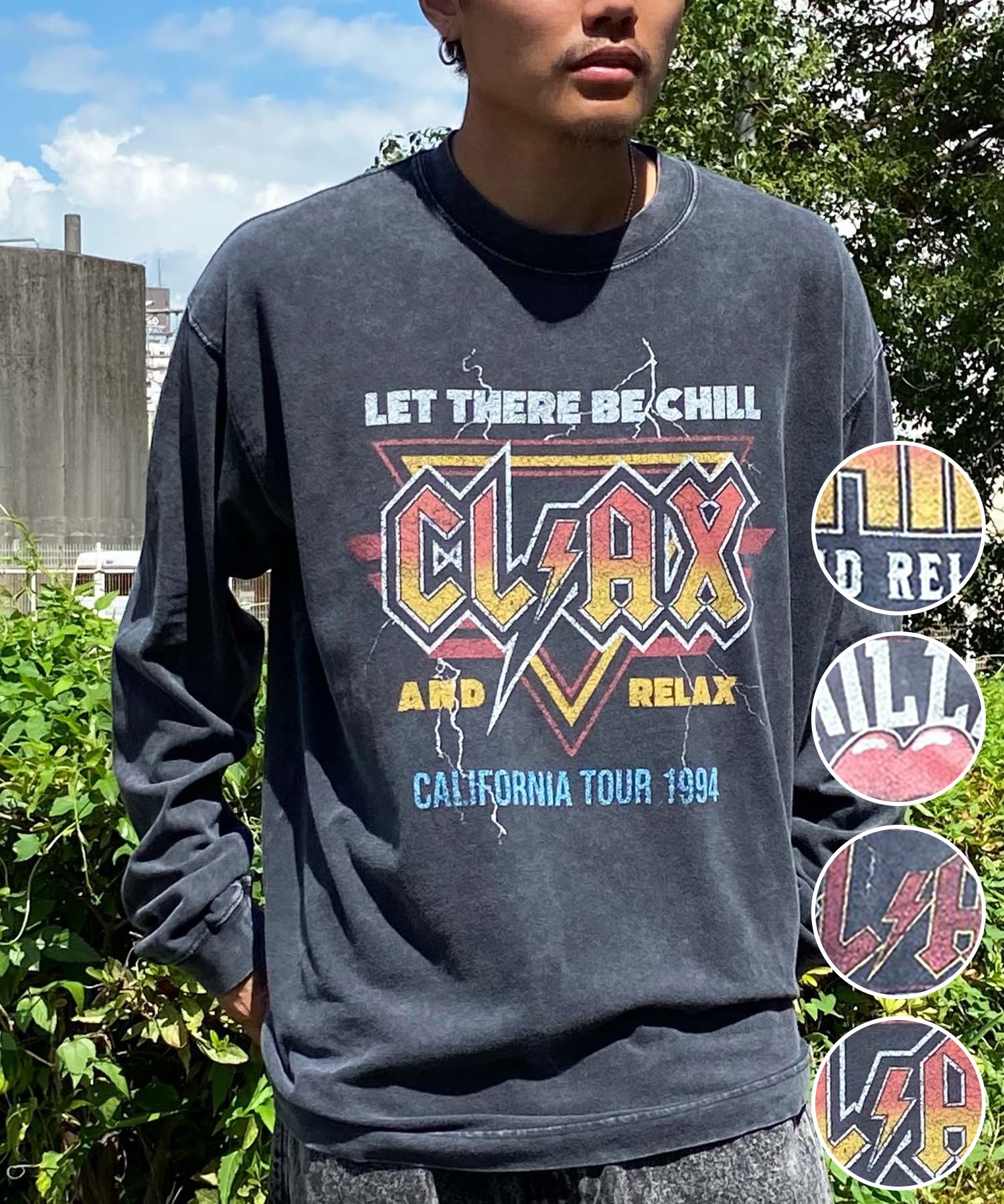 CHILLAX チラックス DESI 234OO1LT120CL メンズ 長袖 Tシャツ