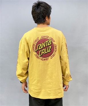 【マトメガイ対象】SANTA CRUZ サンタクルーズ 502231404 メンズ トップス カットソー Tシャツ 長袖 KK1 A19