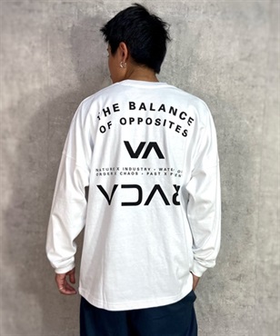 【マトメガイ対象】RVCA ルーカ BD041-057 メンズ 長袖 Tシャツ ムラサキスポーツ限定 KK1 L24