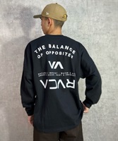 【クーポン対象】RVCA ルーカ BD041-057 メンズ 長袖 Tシャツ ムラサキスポーツ限定 KK1 L24