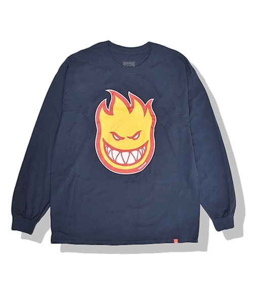 SPITFIRE スピットファイア BIGHEAD FILL LS メンズ 長袖 Tシャツ KK1 A14(NAVY-M)