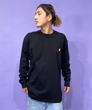 Carhartt WIP カーハートダブリューアイピー L/S AMERICAN SCRIPT T-SHIRT I029955 メンズ 長袖 Tシャツ KK A16