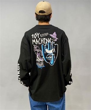 TOY MACHINE トイマシーン MTMPDLT4 メンズ トップス カットソー Tシャツ 長袖 KK1 A19