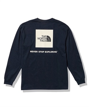 THE NORTH FACE ザ・ノース・フェイス L/S Back Square Logo Tee ロングスリーブバックスクエアロゴティー NT32343 メンズ 長袖 Tシャツ KK1 A26