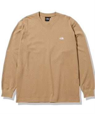 THE NORTH FACE ザ・ノース・フェイス L/S Nuptse Cotton Tee ロング スリーブ ヌプシ NT32345 メンズ 長袖 Tシャツ UVカット