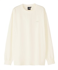 THE NORTH FACE/ザ・ノース・フェイス 長袖 Tシャツ ロンＴ ロングスリーブヌプシコットンティー ワンポイント UVケア NT32345 OW(OW-S)