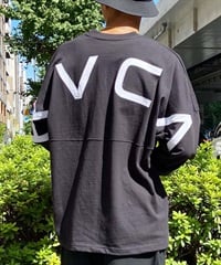 【クーポン対象】RVCA/ルーカ メンズ 長袖 Tシャツ ロンT ビッグロゴ バックプリント BE041-057