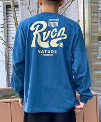 RVCA/ルーカ TACTIX LS TEE ムラサキスポーツ限定 バックプリント BE041-P06