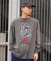 【マトメガイ対象】SANTACRUZ サンタクルーズ ロンT フロントプリント ヴィンテージライク 502241402 メンズ 長袖 Tシャツ ムラサキスポーツ限定