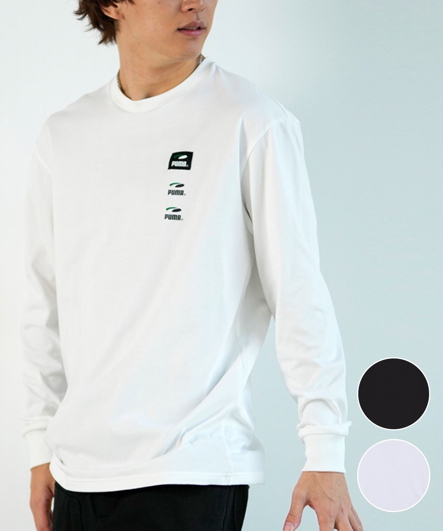 PUMA SKATEBOARDING プーマ スケートボーディング ロンTEE ルーズシルエット 625692(02-M)