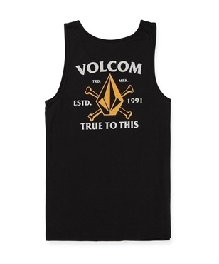 VOLCOM/ボルコム MATEY TANK クルーネック バックプリント A4522301