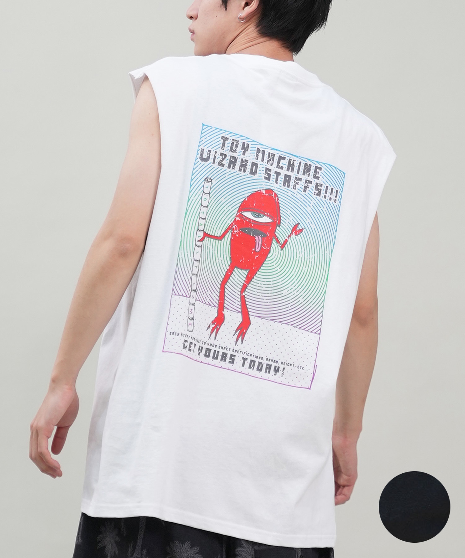 TOY MACHINE トイマシーン メンズ タンクトップ ビッグシルエット