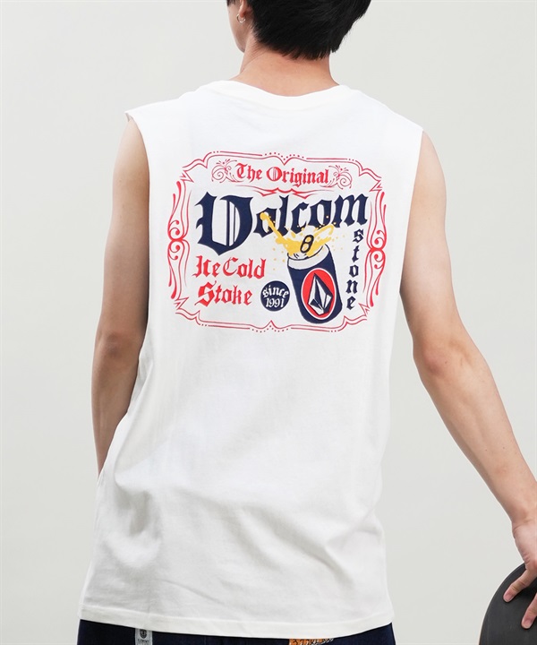 VOLCOM ボルコム タンクトップ メンズ バックプリント ICE COLD STOKE SLVLS TEE A3702400