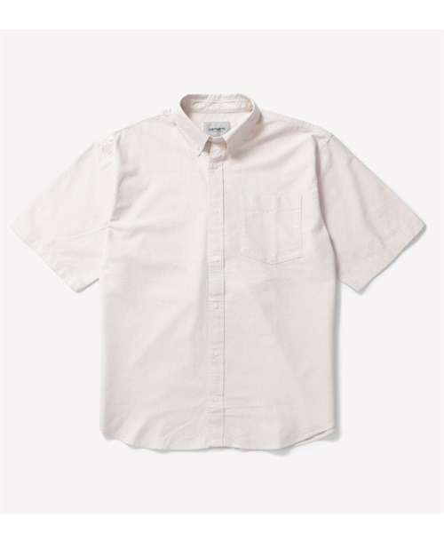 Carhartt WIP カーハートダブリューアイピー S/S BRAXTON SHIRT I031454 メンズ 半袖 シャツ KK2 D24(WT-M)