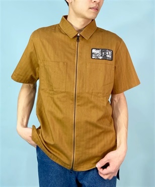 VOLCOM ボルコム TOKYO TRUE WOVEN SHORT SLEEVE SHIRT A0412311 メンズ 半袖 シャツ KK1 C17