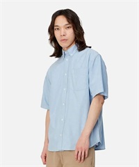 Carhartt WIP カーハートダブリューアイピー S S BRAXTON SHIRT メンズ 半袖 シャツ ルーズ シルエット I031454