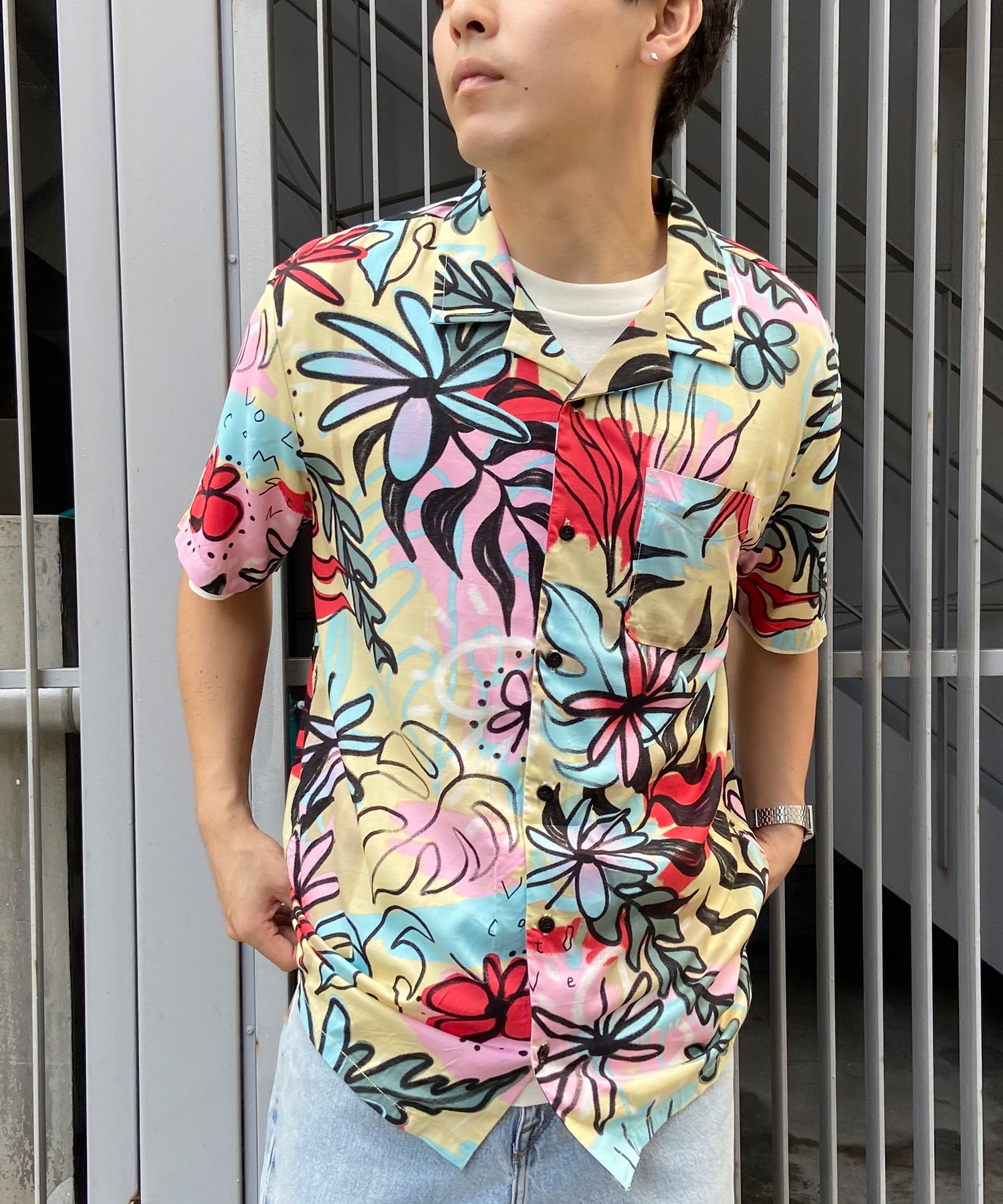 VOLCOM/ボルコム 半袖シャツ DESI A0422400 ショートスリーブ