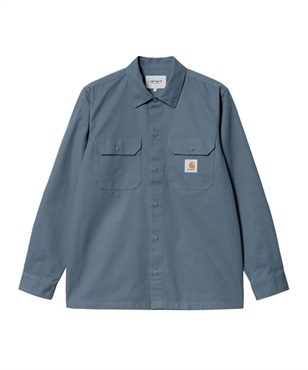 【マトメガイ対象】Carhartt WIP カーハートダブリューアイピー L/S MASTER SHIRT マスターシャツ I027579 メンズ 長袖 シャツ KK1 D26