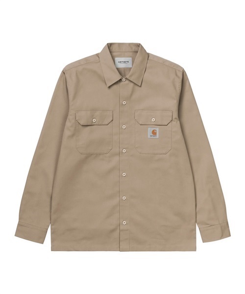 Carhartt WIP カーハートダブリューアイピー L/S MASTER SHIRT マスターシャツ I027579 メンズ 長袖 シャツ KK1 D26(WT-M)