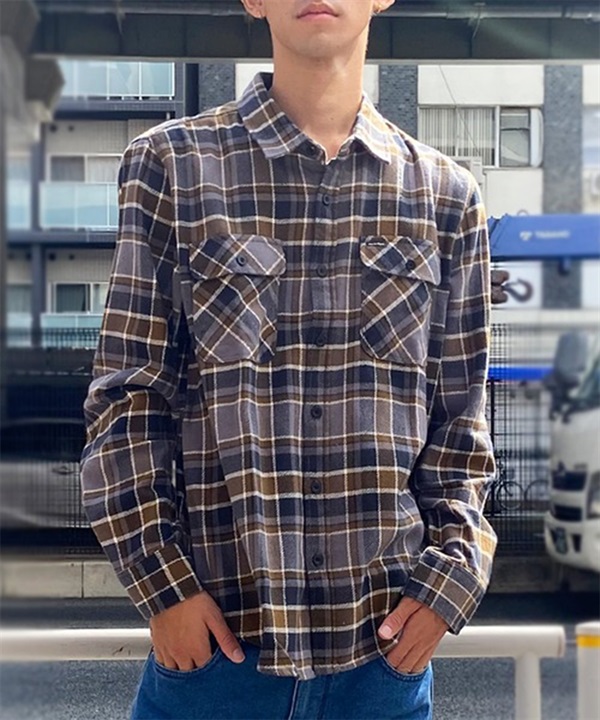 【マトメガイ対象】BRIXTON ブリクストン DESI BOWERY L/S FLANNEL 1213 メンズ 長袖 シャツ