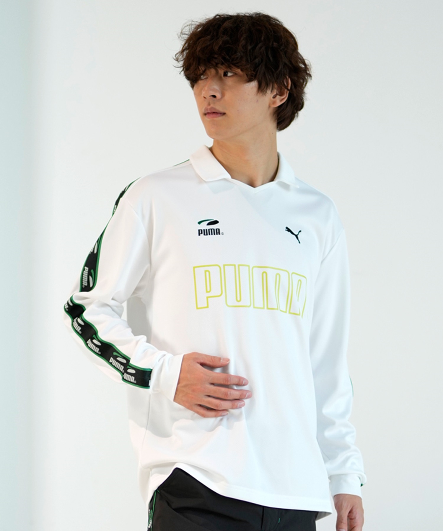 【マトメガイ対象】PUMA SKATEBOARDING プーマ スケートボーディング ゲームシャツ メンズ 長袖 Tシャツ ルーズシルエット 625691(02-M)