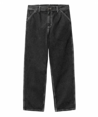 Carhartt WIP/カーハートダブリューアイピー メンズ デニムパンツ ストレート リラックスシルエット I022947(BLACK-28.0inch)